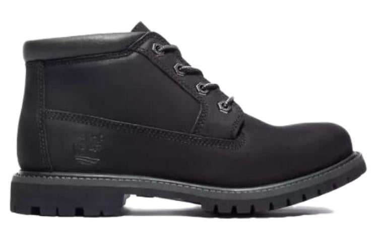 (WMNS) Timberland Nellie Waterproof Chukka Boot 'Black Nubuck' TB023398-001