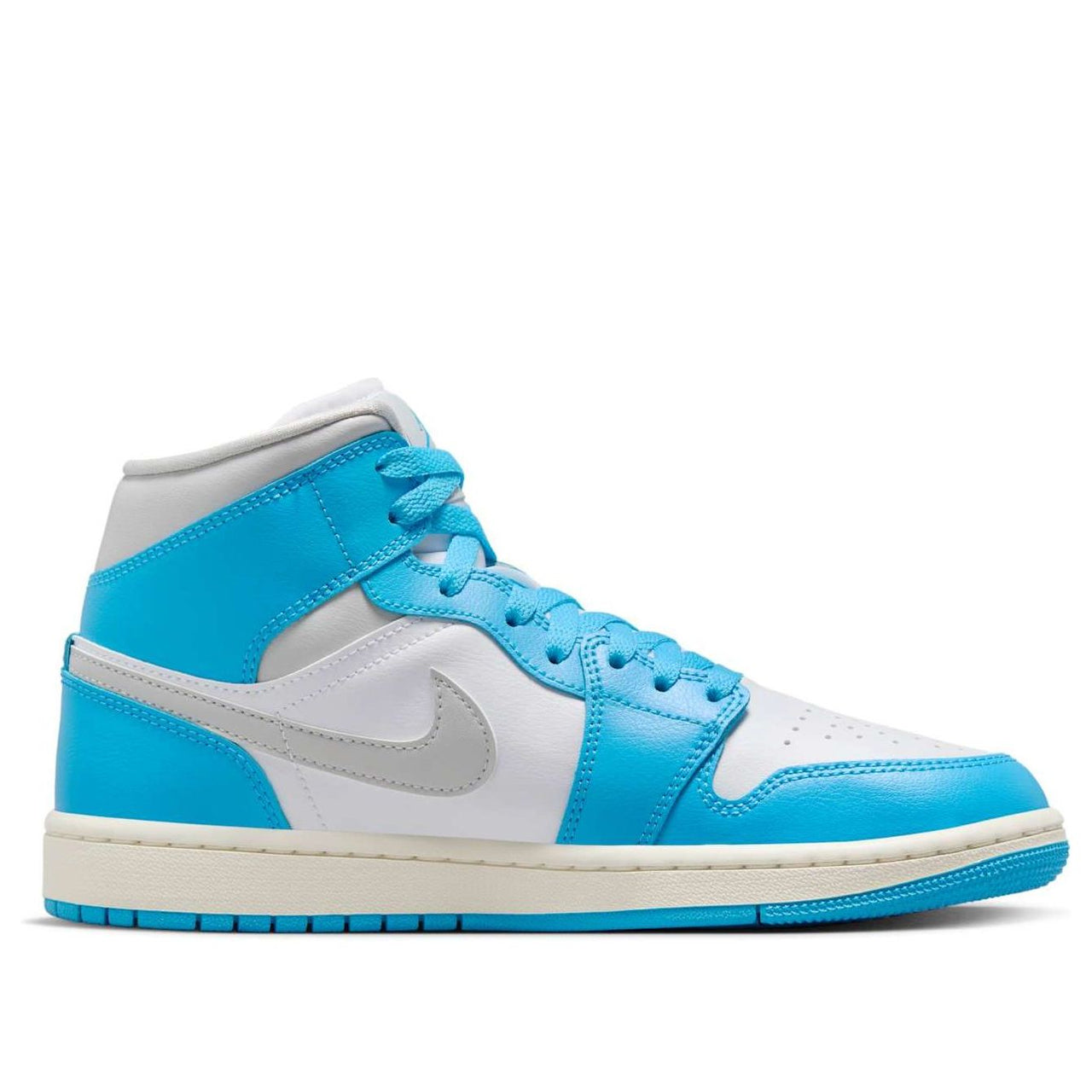 (WMNS) Air Jordan 1 Mid 'Dark Powder Blue' BQ6472-400