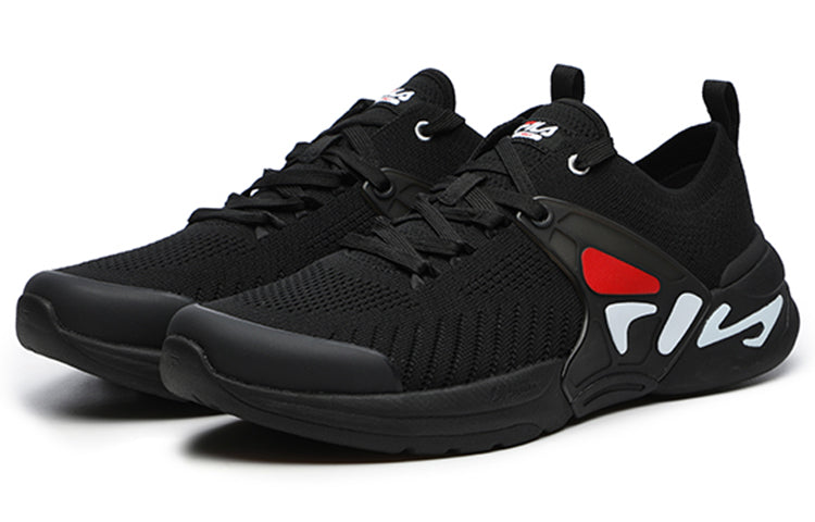 (WMNS) FILA Athletics Mind 5 Shoes 'Black Red White' A12W222107FBK