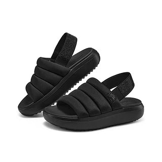 (WMNS) Skechers Beach Sandals 'Black' 114781-BBK