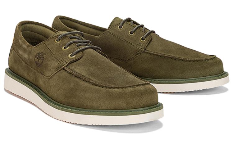 Timberland Newmarket II Boat Shoes 'Lichen Green' A5RDC