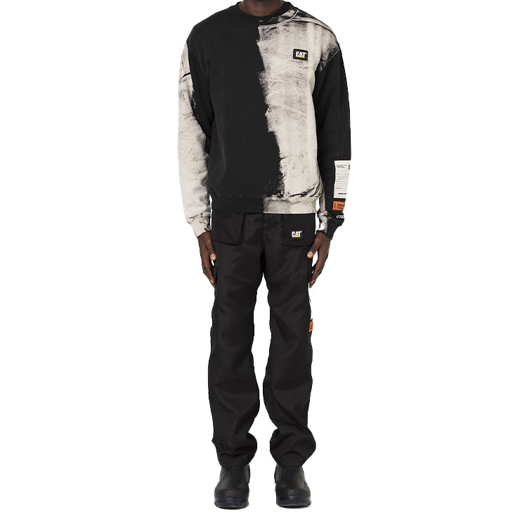 HERON PRESTON x Caterpillar Co-branded Sweater Men Black HMBA014F20JER0091201