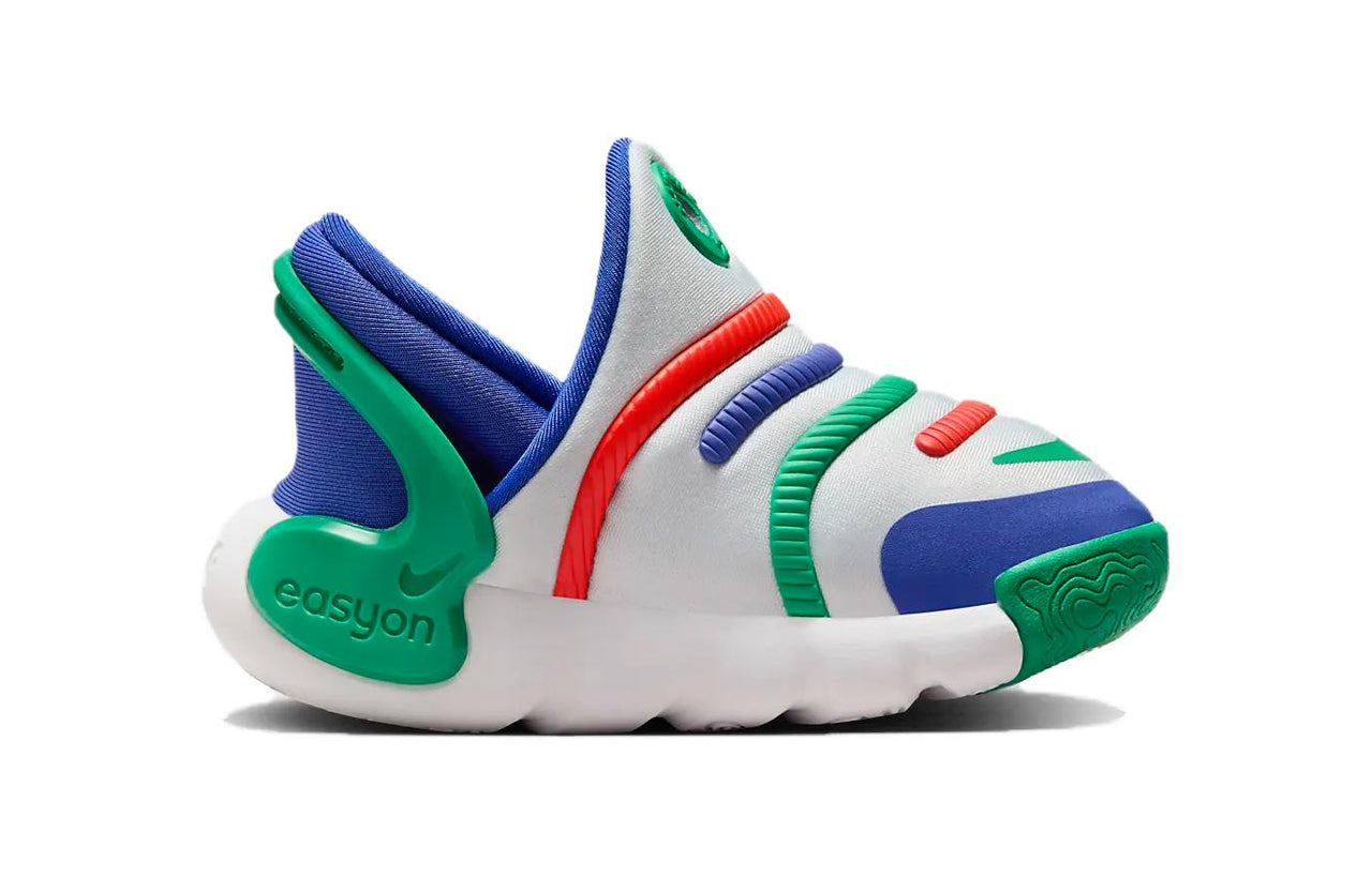 (TD) Nike Dynamo Go 2 EasyOn 'Grey Green Picante Red' FD0554-002