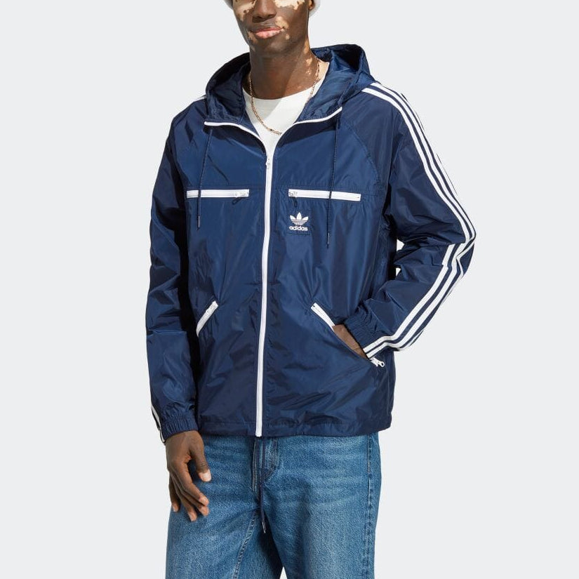 adidas Adicolor Classics Windbreaker 'Navy' IB9961