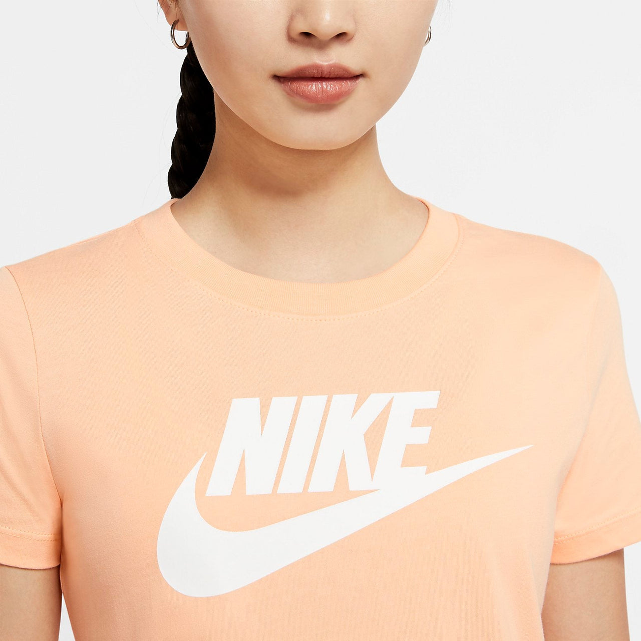 (WMNS) Nike Sportswear Essential Tee 'Pink Orange' BV6170-734