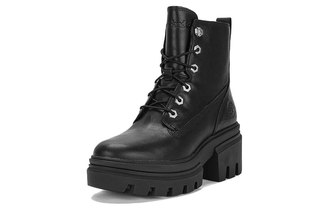 (WMNS) Timberland Everleigh 6 Inch Boots 'Black Full Grain' A41S7