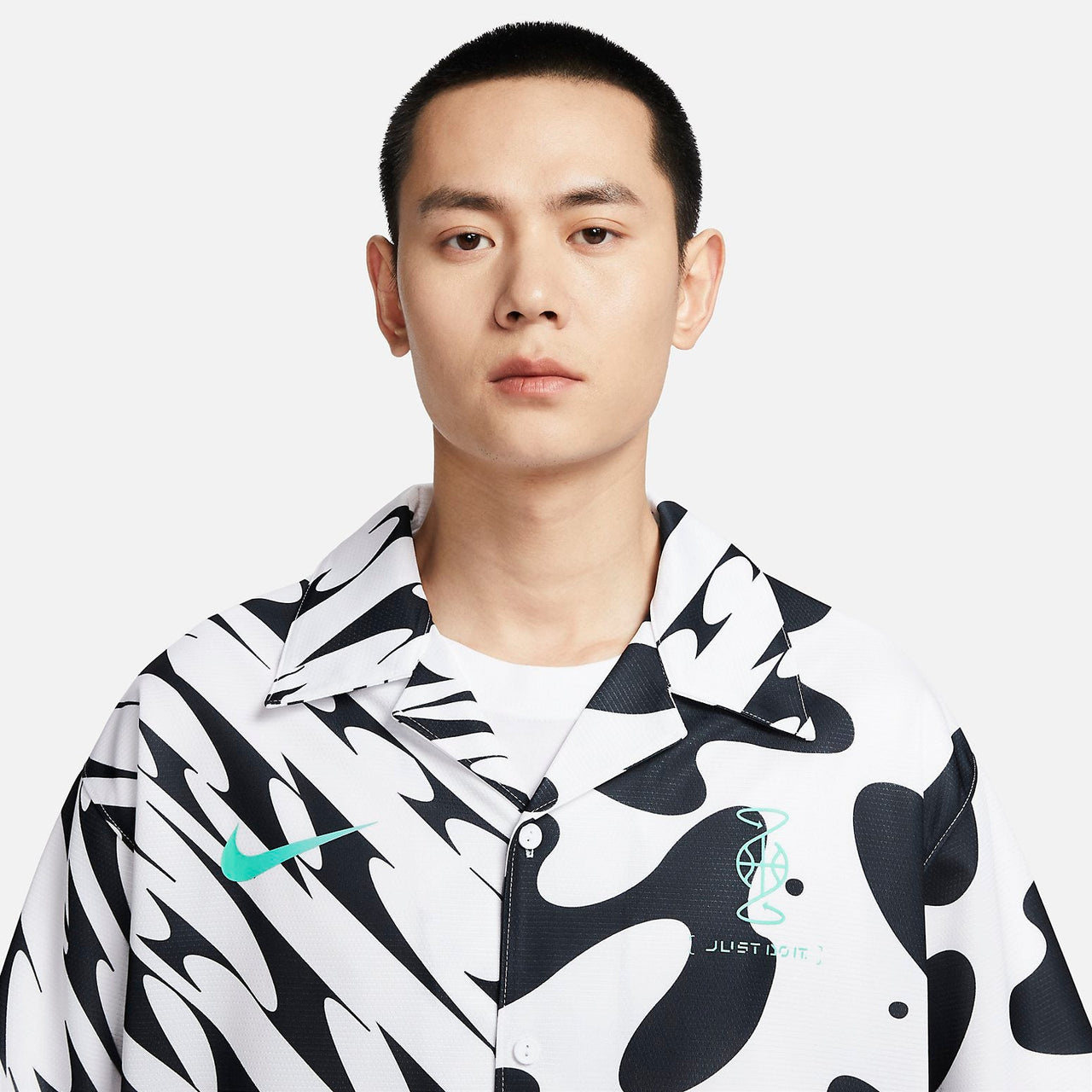 NIKE DRI-FIT SHOOTING TOP 'Black White' FJ7230-100