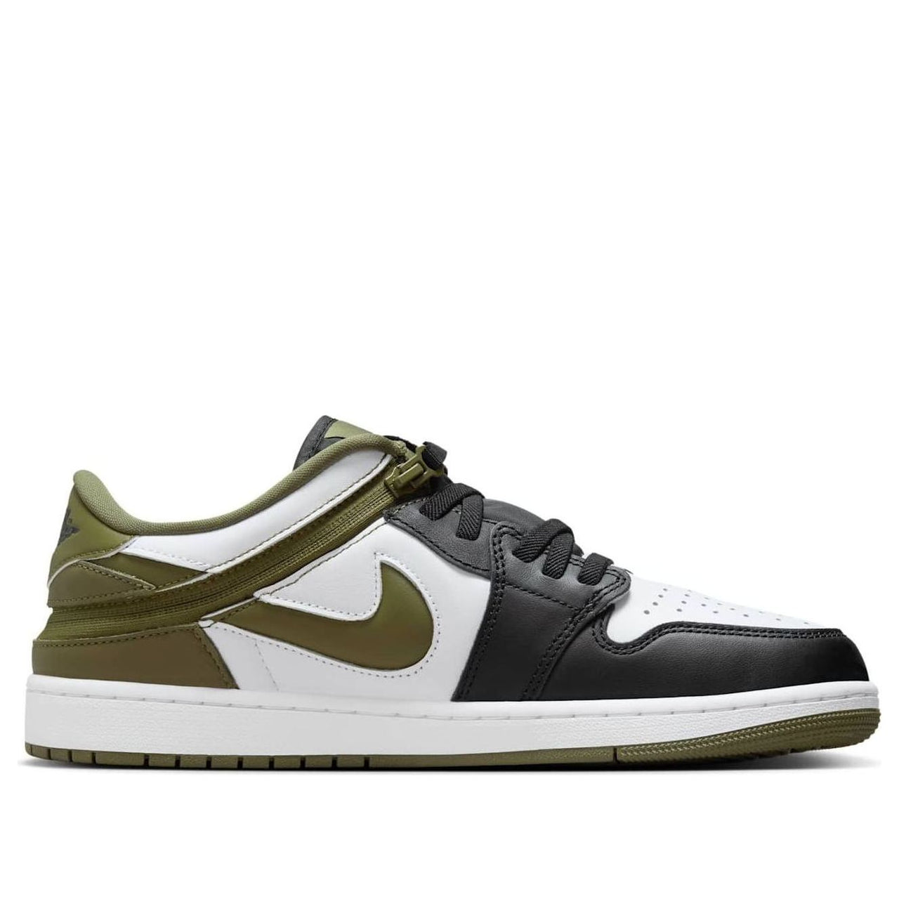 Air Jordan 1 Low EasyOn 'White Black Medium Olive' DM1206-102