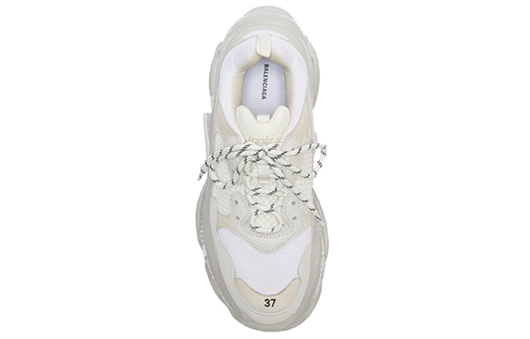 (WMNS) Balenciaga Triple S 'White Clear Sole' 544351W09E19000