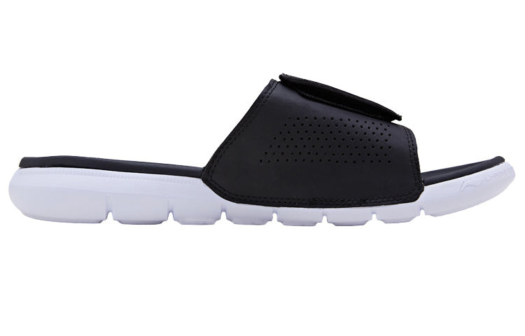 Li-Ning x CBA Sport Slides 'Black' ABTQ015-1