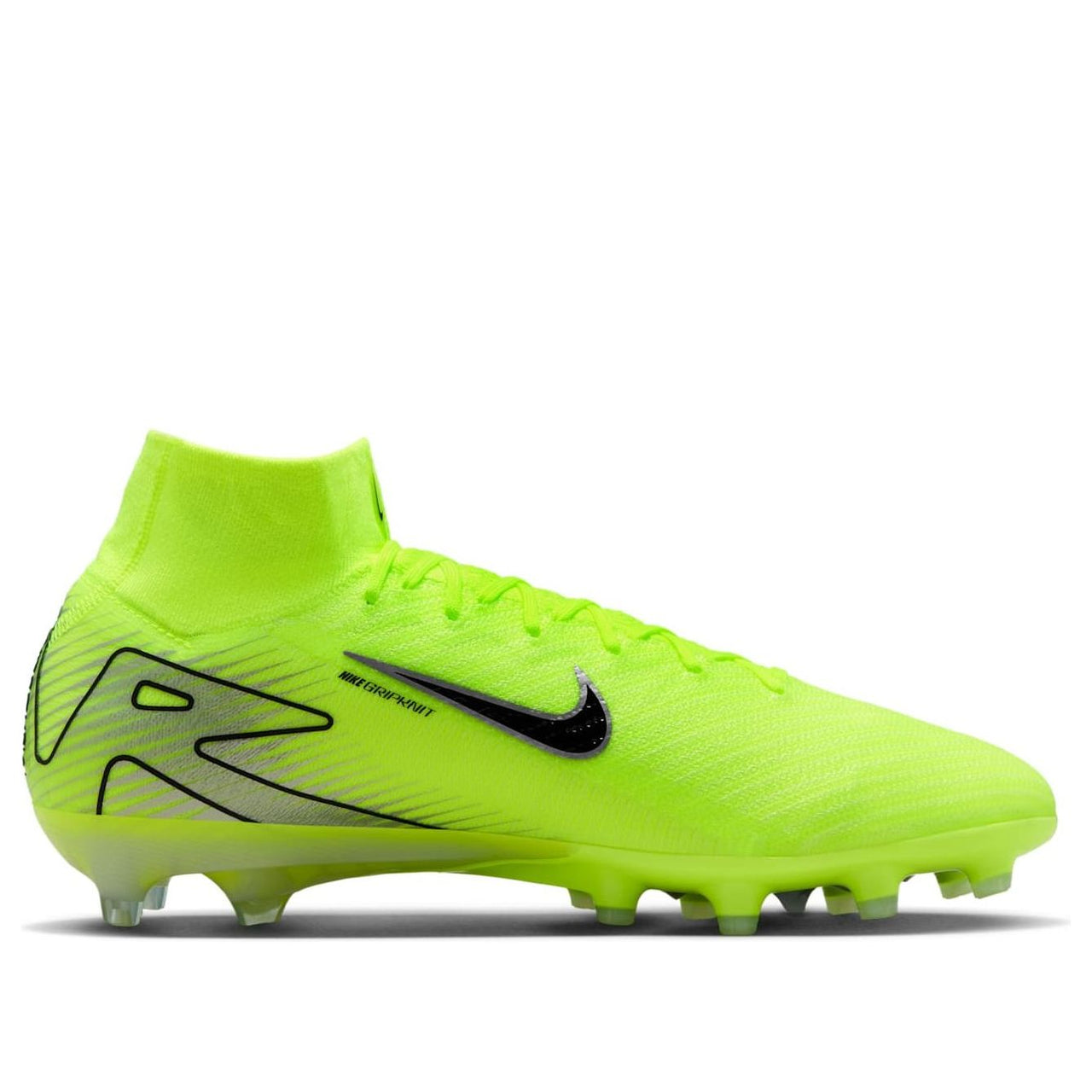 Nike Mercurial Superfly 10 Elite AG 'Volt Black' FQ8339-700