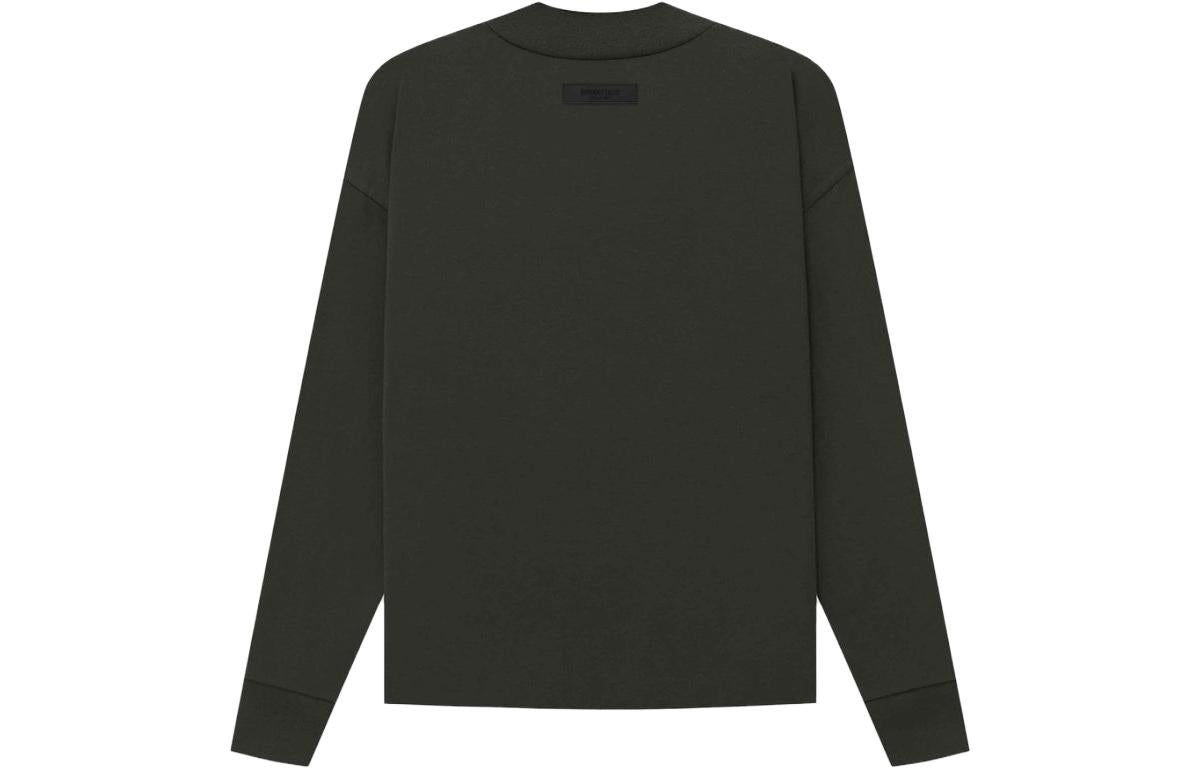 Fear of God Essentials SS23 Essentials L S Tee 'Off Black' FOG-SS23-076