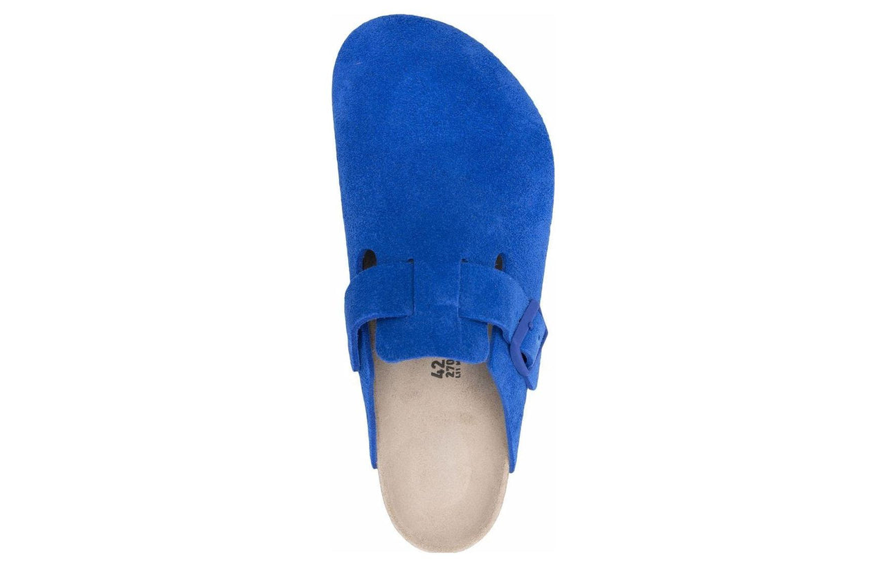 Birkenstock Boston Suede Leather 'Ultra Blue' 1022556