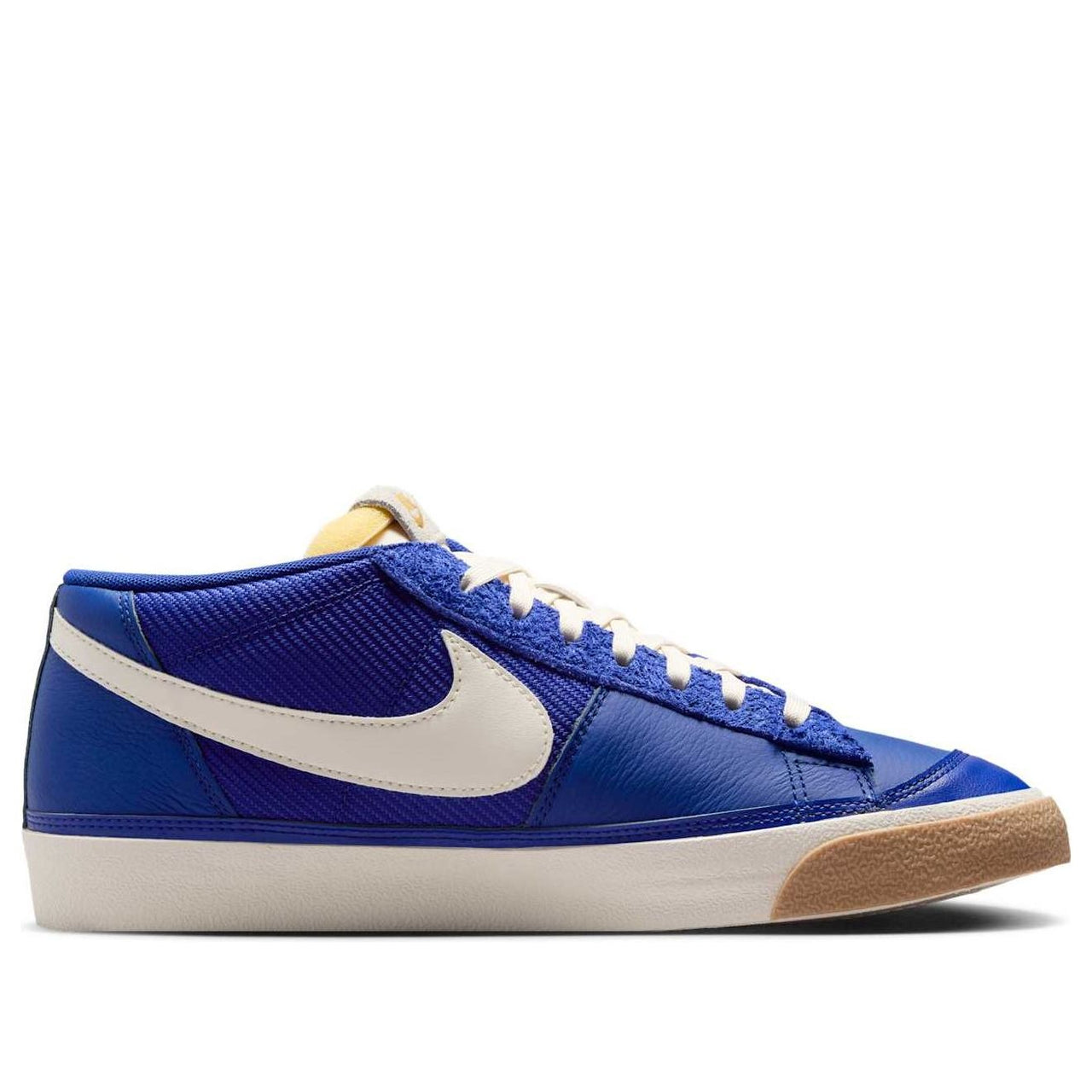 Nike Blazer Low Pro Club 'Deep Royal Blue Gum Light Brown Metallic Gold Pale Ivory' FZ3083-400