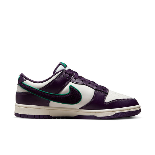 Nike Dunk Low 'Chenille Swoosh - Grand Purple' DQ7683-100