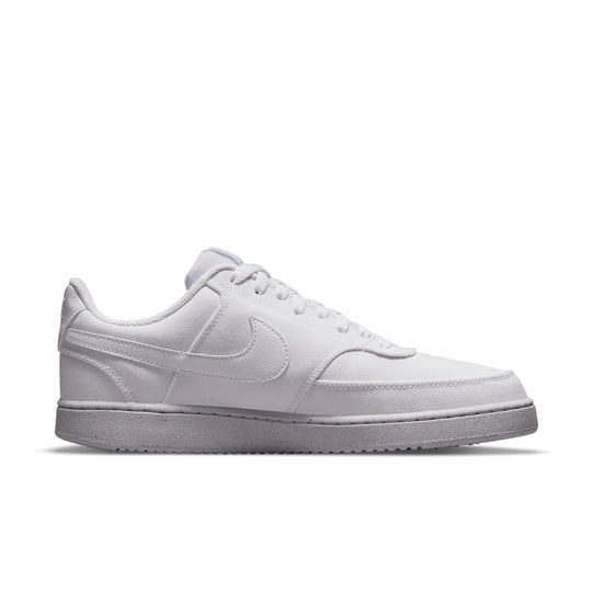 Nike Court Vision Low Canvas Next Nature 'Triple White' DJ6260-100