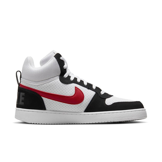 Nike Court Borough Mid 'White Red Black' 838938-104