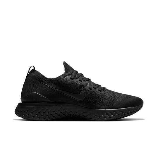 (WMNS) Nike Epic React Flyknit 2 'Black' BQ8927-011