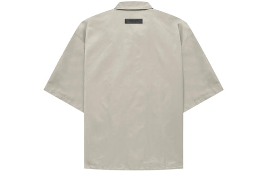 Fear of God Essentials FW22 Ss Nylon Shirt 'Smoke' FOG-FW22-741