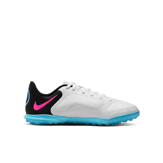 (GS) Nike JR Tiempo Legend 9 Club TF Turf Shoes 'White Blue Black' DA1334-146