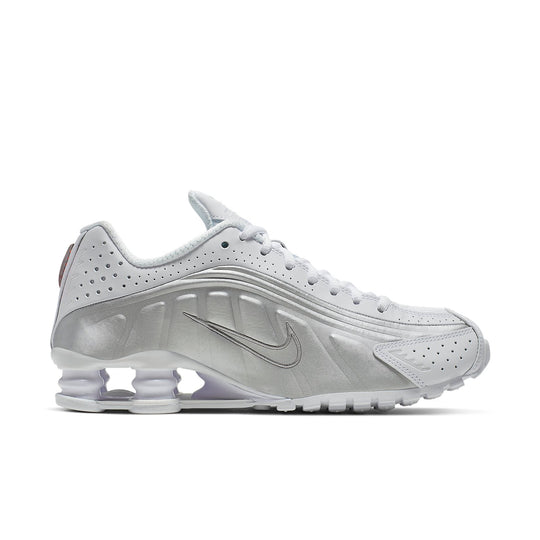 (WMNS) Nike Shox R4 'White Metallic' AR3565-101