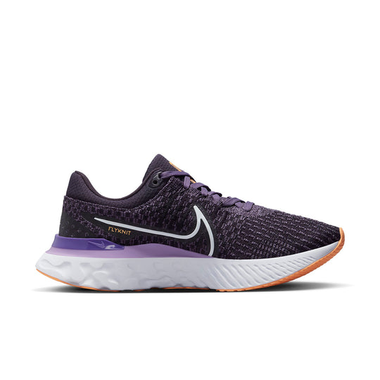 (WMNS) Nike React Infinity Run Flyknit 3 'Cave Purple Orange' DD3024-502