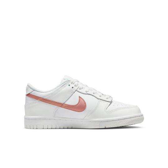 (GS) Nike Dunk Low 'White Metallic Red Bronze' DH9765-100