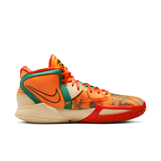 Nike Kyrie Infinity One World One People EP Kyrie Irving 8 Orange Gree SneakerSouqq