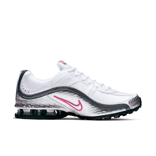 WMNS Nike Reax Run 5 White Metallic Silver 407987 116 SneakerSouqq