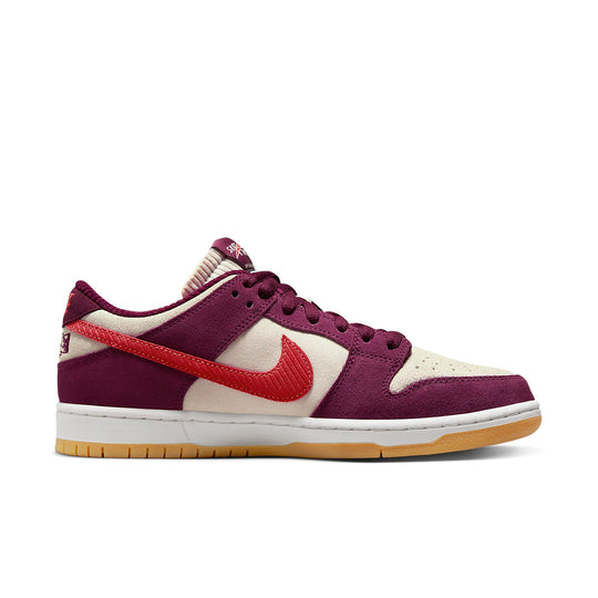 Nike SB Dunk Low 'Summit White Barely Rose University Red' DX4589-600