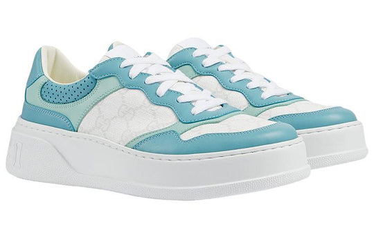 WMNS Gucci GG Supreme Sneaker Blue White 705211 UPGB0 4941 SneakerSouqq