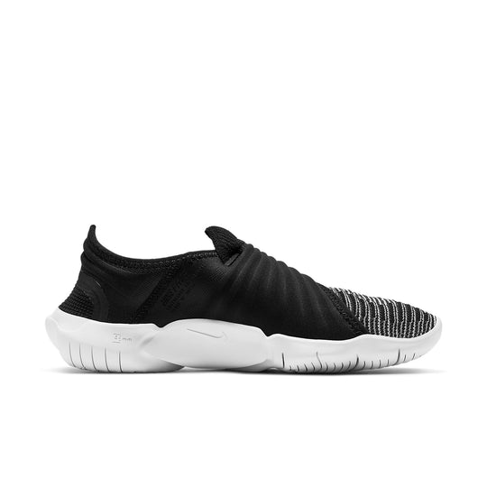 (WMNS) Nike Free RN Flyknit 3.0 Black/Grey AQ5708-005