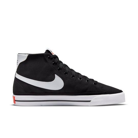 Nike Court Legacy Canvas Mid 'Black White' DD0162-001