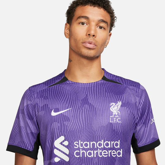 Nike Dri-FIT Liverpool FC 23-24 Stadium Third Soccer Jersey 'Purple' DX9822-568