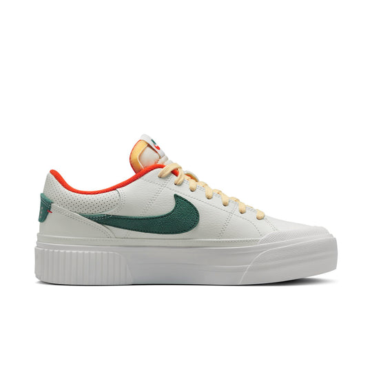 (WMNS) Nike Court Legacy Lift 'Cream White Green' FD0355-133