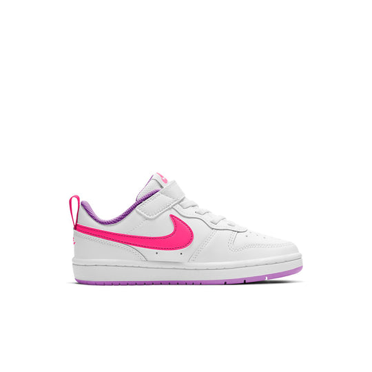 (PS) Nike Court Borough Low 2 'Bright Pink Purple' BQ5451-111