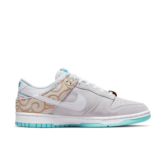 Nike Dunk Low SE 'Barber Shop - Grey' DH7614-500