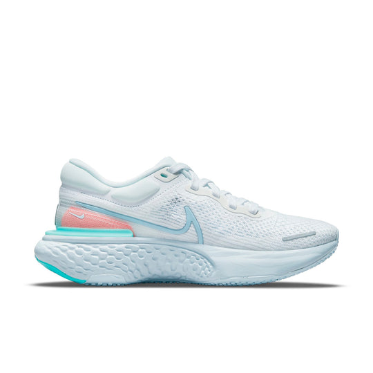 (WMNS) Nike ZoomX Invincible Run Flyknit 'White Dynamic Turquoise' CT2229-102