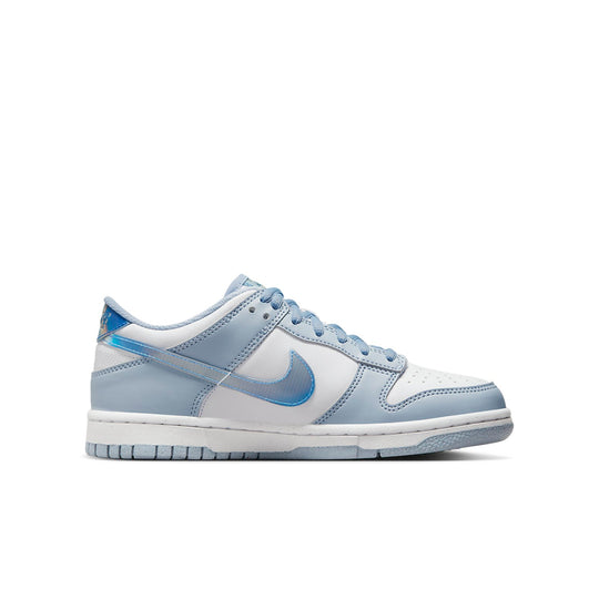 (GS) Nike Dunk Low 'Next Nature Blue Whisper Iridescent' FJ4668-400