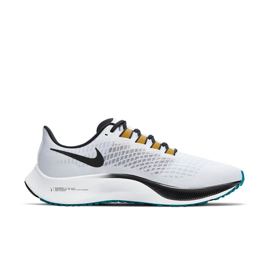 Nike Air Zoom Pegasus 37 Jacksonville Jaguars 'White  Yellow' CZ5448-100