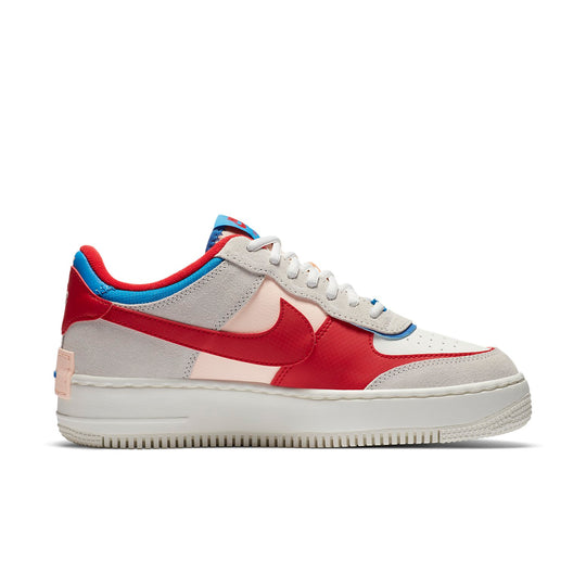 (WMNS) Nike Air Force 1 Shadow 'Sail Royal Red' CU8591-100