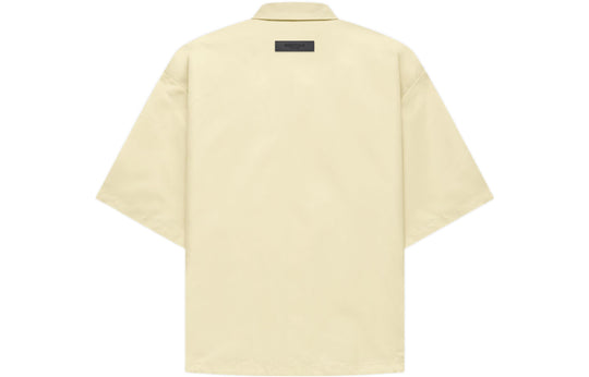 Fear of God Essentials FW22 SS Nylon Shirt 'Canary' FOG-FW22-656