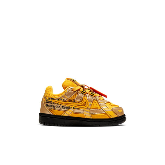 (TD) Nike Off-White x Rubber Dunk 'University Gold' CW7444-700