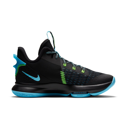 Nike LeBron Witness 5 EP 'Black Light Blue Fury' CQ9381-004