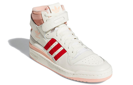 adidas Originals Forum 84 Hi Shoes 'Off White Glow Pink Vivid Red' H01670