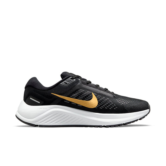 (WMNS) Nike Air Zoom Structure 24 'Black Metallic Gold Coin' DA8570-003