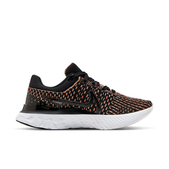 (WMNS) Nike React Infinity Run Flyknit 3 'Black Multi' DD3024-002