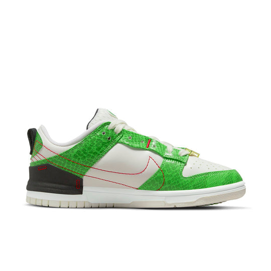 (WMNS) Nike Dunk Low Disrupt 2 'Green Snakeskin' DV1491-101