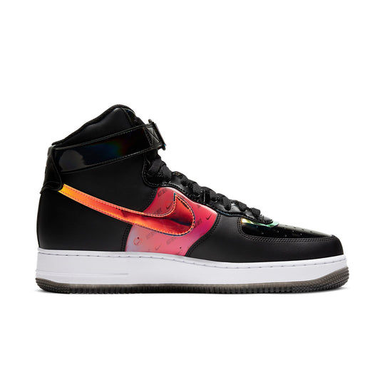 Nike Air Force 1 High 07 LV8 'Black White Bright Crimson' DC0831-101