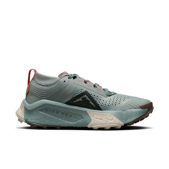 (WMNS) Nike ZoomX Zegama Trail 'Grey Green' DH0625-301